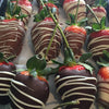 4 Hand-Dipped Chocolate Covered Strawberries  -  Dessert