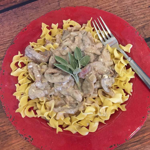 SlowCooker Beef Stroganoff* HomeCooked