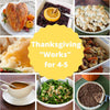 The "Works" for 4-5 Thanksgiving Package*  -  Turkey