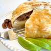 Baked Brie in Puff Pastry with Maple Apple Praline Filling*