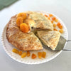Baked Brie in Puff Pastry with Apricot Praline Topping*