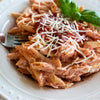 Baked Ziti (Meatless) & Ciabatta Bread  -  Vegetarian