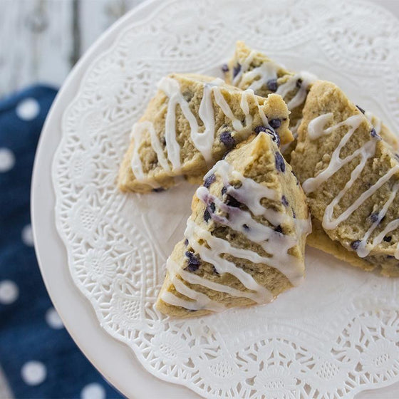 Blueberry Scone Dough  -  Dessert