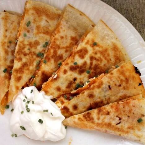 Buffalo Chicken Quesadillas  -  Chicken