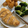 Caesar Crusted Chicken with Parmesan Broccoli*
