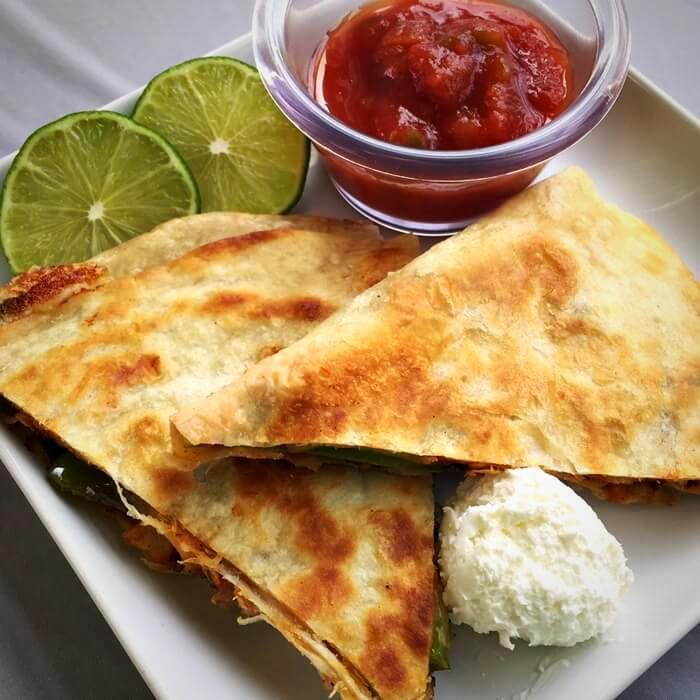 Chicken Fajita Quesadillas*  -  Chicken