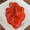 Valentine's Heart Ravioli: Creamy Cheese Filling*