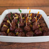 Cranberry Chipotle Meatballs (3 dozen)  -  Beef