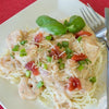 Creamy Cajun Shrimp with Angel Hair Pasta  -  Seafood