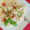 Creamy Cajun Shrimp with Angel Hair Pasta  -  Seafood