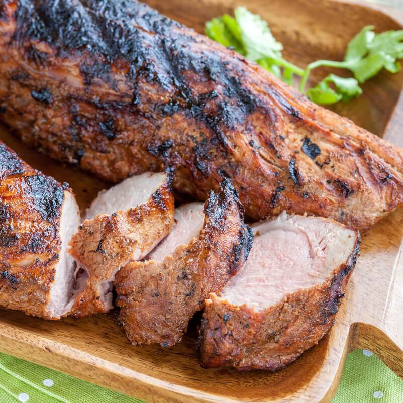 Honey Butter Pork Tenderloin with Chef Cut Veggie Medley*  -  Pork