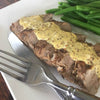Honey Dijon Pork Tenderloin with Green Beans & Dipping Sauce  -  Pork