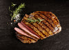 Italian Rosemary Flank Steak with Roasted Potatoes  -  Beef