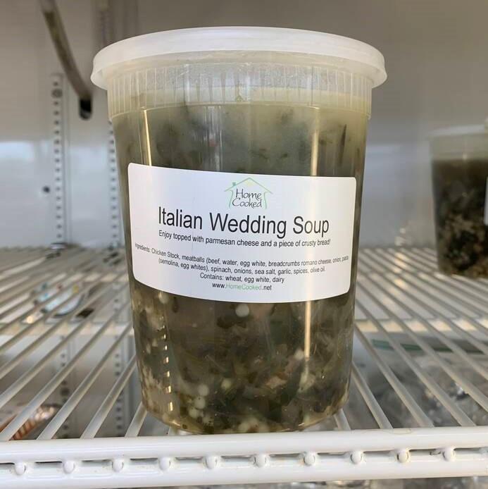 Italian Wedding Soup (Quart)  -  Vegetarian