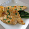 Orange Chicken Paillard with French Green Beans*  -  Chicken