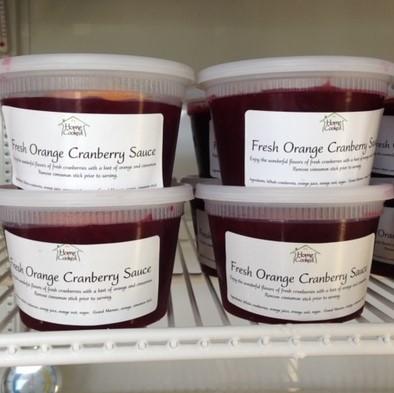 Orange Cranberry Sauce  -  Side