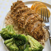 Pistachio Crusted Chicken with Brown Rice
