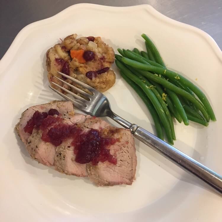 Pork Tenderloin with Stuffing*  -  Pork