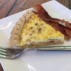 Quiche: Caramelized Onion, Mushroom and Cheese  -  Breakfast
