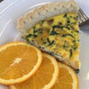 Quiche:  Spinach and Brie  -  Breakfast