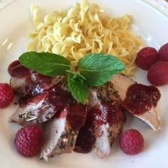 Raspberry Chipotle Pork Tenderloin  -  Pork