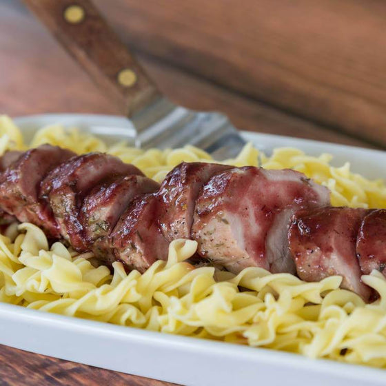Raspberry Chipotle Pork Tenderloin  -  Pork