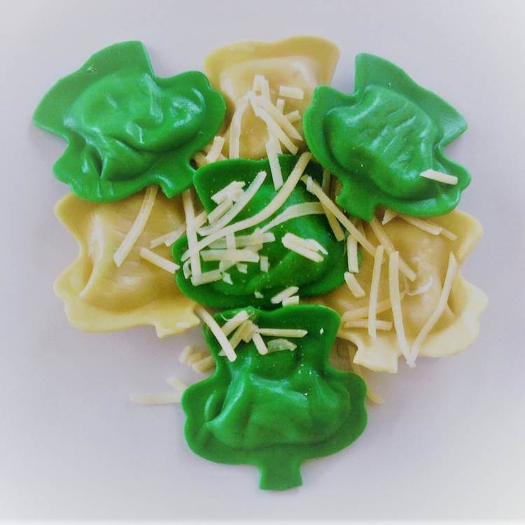 Shamrock Ravioli with Blush or Marinara Sauce and Ciabatta Bread*  -  Vegetarian