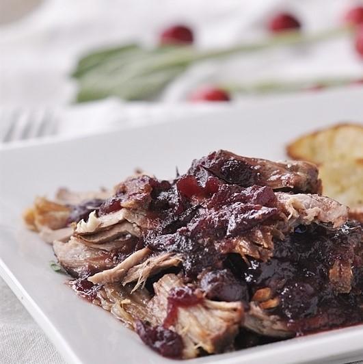 Slow-Cooker Cranberry Roast Beef*  -  Beef