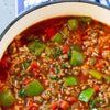 Stuffed Pepper Stew (low-carb option!)  -  Beef