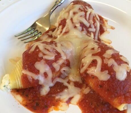 Stuffed Shells with Signature Marinara and Ciabatta Bread, Now Heat & Serve*  -  Vegetarian