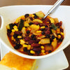 Summer Veggie Chili with Corn Muffins*  -  Vegetarian