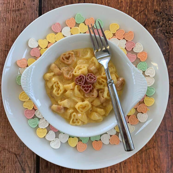 Valentine's Heart Mac & Cheese  -  Side