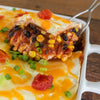 Vegetarian Mexican Tortilla Lasagna*  -  Vegetarian