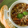 Vegetarian Pasta e Fagioli Stew with Ciabatta Bread  -  Vegetarian